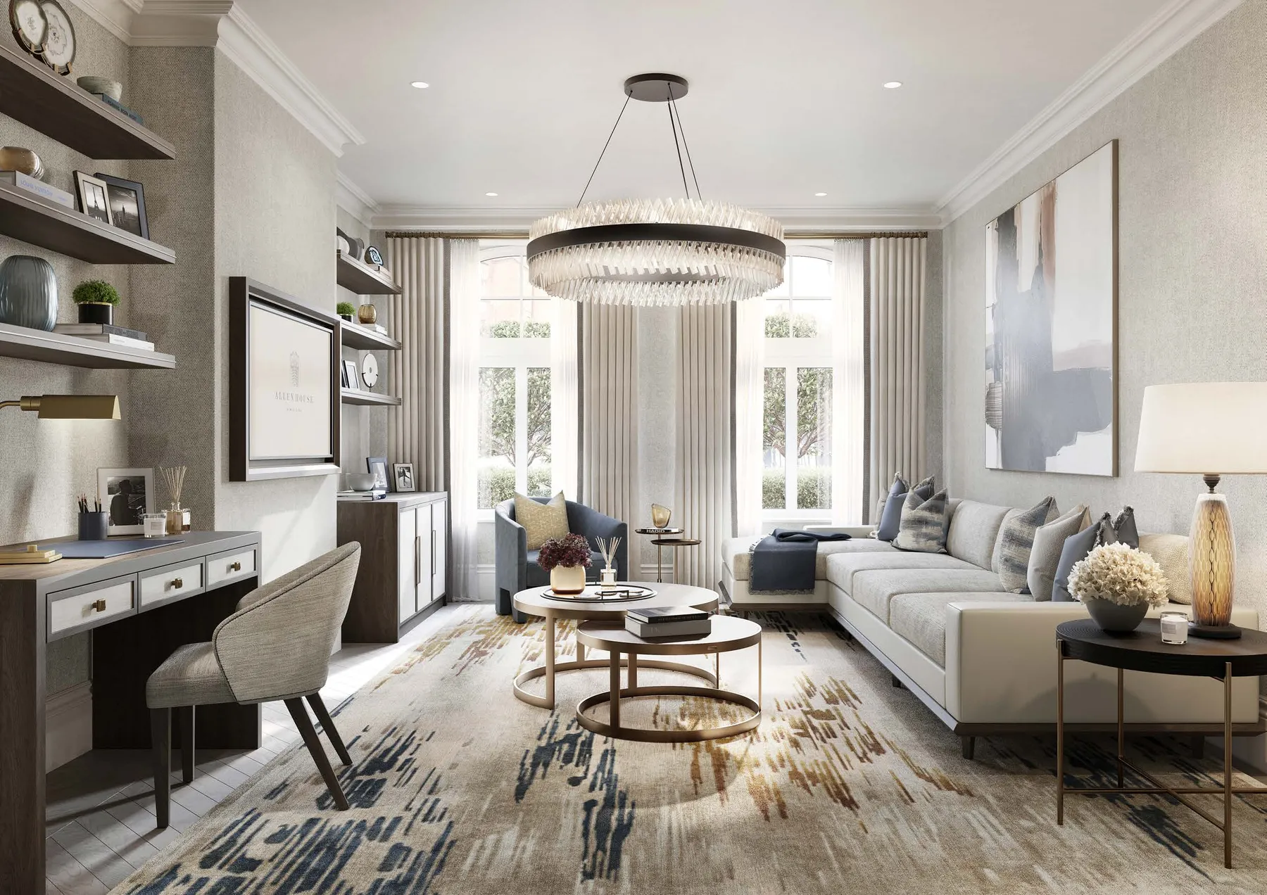 2 bed · 851 sq ft