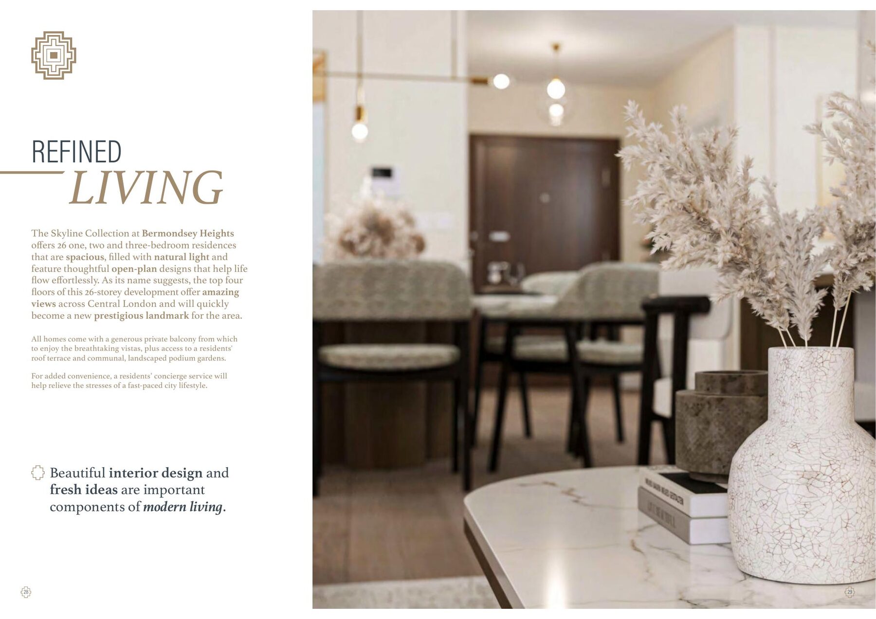 2 bed · 818 sq ft