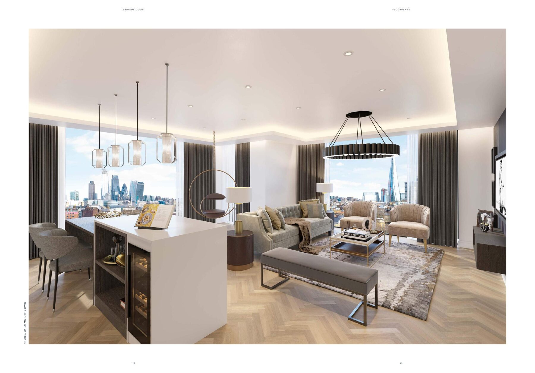 1 bed · 570 sq ft