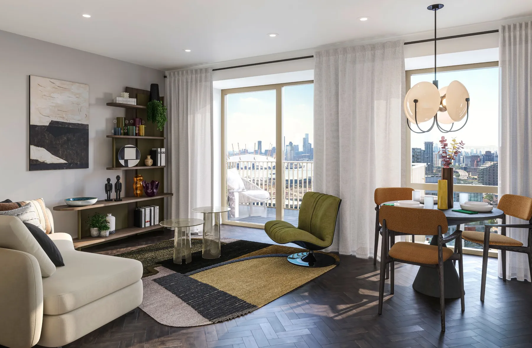 1 bed · 545 sq ft