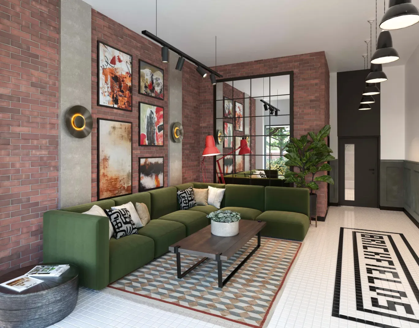 1 bed · 606 sq ft